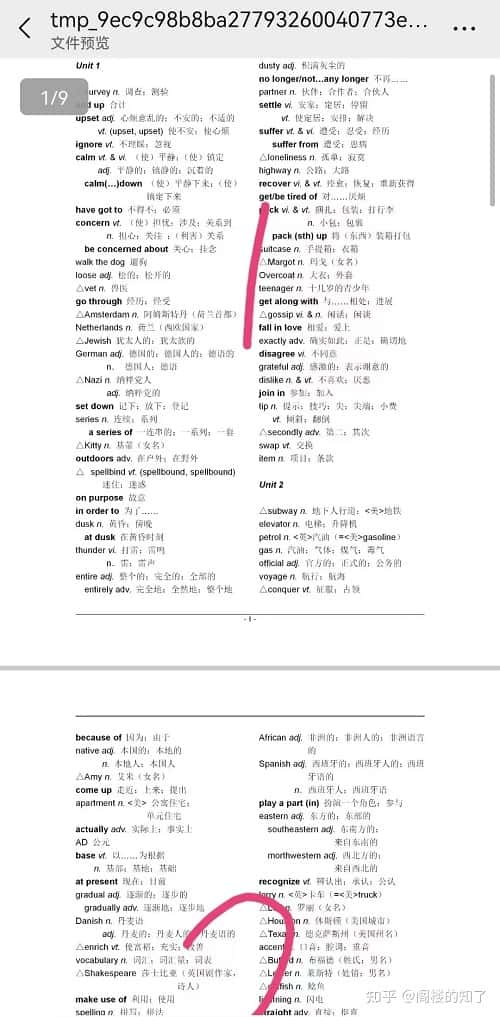 多个PDF合并为一个文档后的效果预览